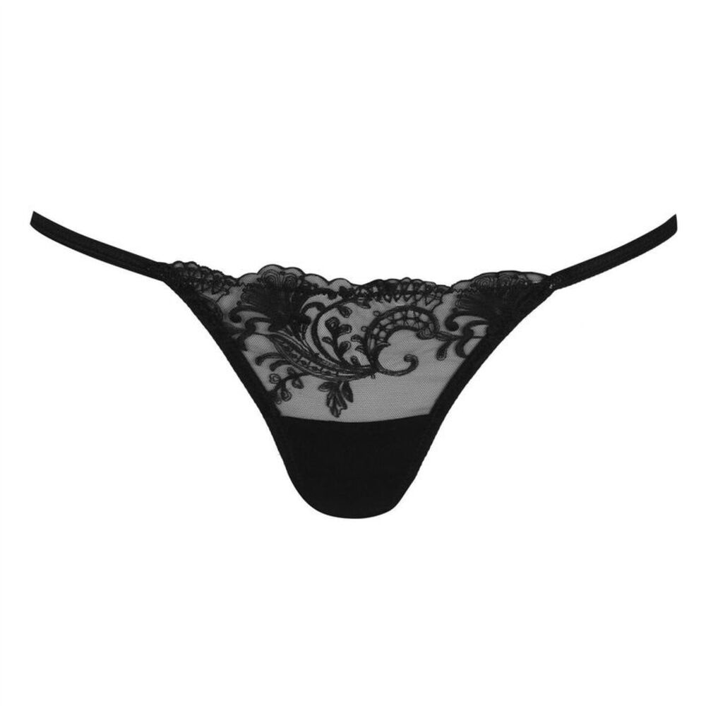 Bluebella Womens/Ladies Marseille Thong / Black